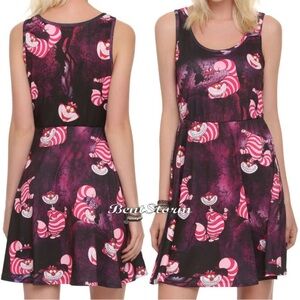 Disney Juniors Purple Cheshire Cat Dress